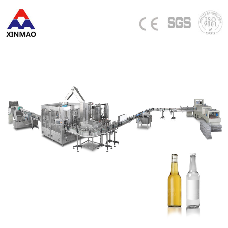 含汽米酒灌装生产线